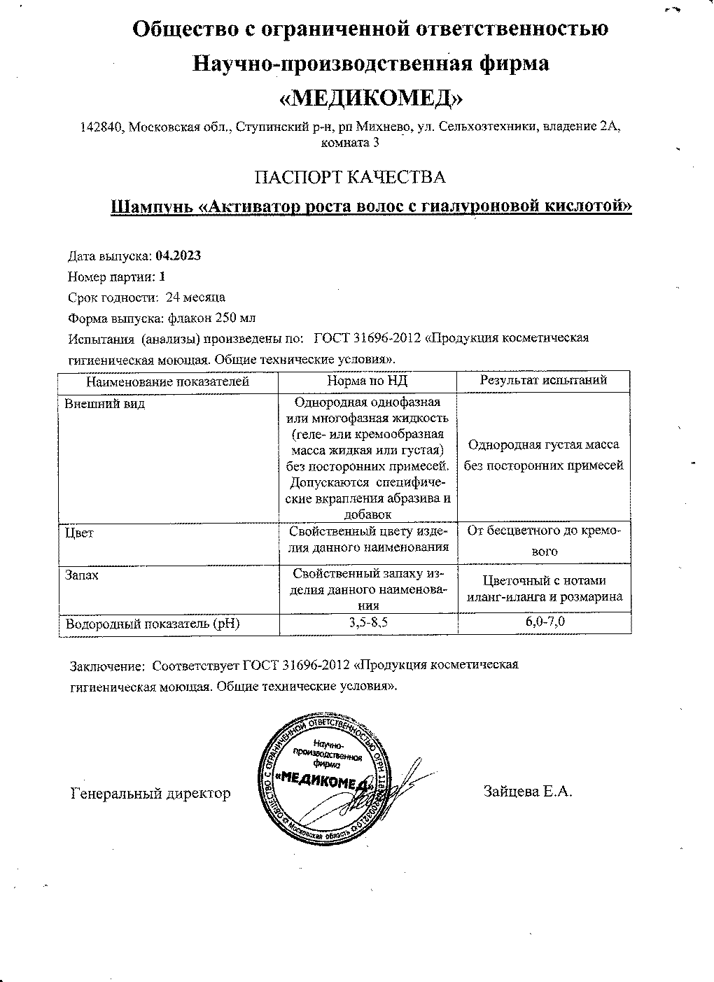 Паспорт №042023